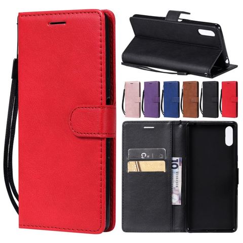 Cute Card Slot Flip Leather Case For Huawei Mate 10 Lite 20 X P Smart Plus 2022 P8 Lite 2017 P9 Lite Mini P40 P20 Lite 2022 D06Z ► Photo 1/6