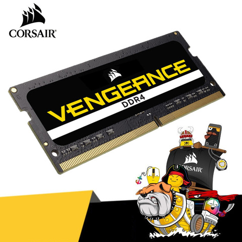 CORSAIR Vengeance RAM SO-DIMM DDR4 8GB 2400MHz Notebook Memory 260pin 1.2V CL16 DDR4 8G 16G 32GB Memory Kit for laptop ► Photo 1/6