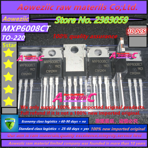 Aoweziic 100% new imported original  43CTQ100PBF 43CTQ100   MBR20100CT 20100CT   MXP6008CT   PHP54N06T 54N06T TO-220 transistor ► Photo 1/4