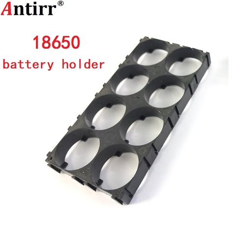 18650 Battery Holder 2x4 Cell 18650 Batteries Spacer Radiating Shell Plastic Heat Stable Holder Bracket free shipping ► Photo 1/5