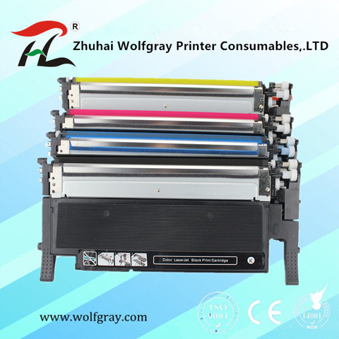 Compatible toner cartridge for samsung 406s k406s CLT-406S CLT-K406S C406S Y406S CLP-360 365w 366W CLX-3305 C460FW 3306FN 3305W ► Photo 1/6