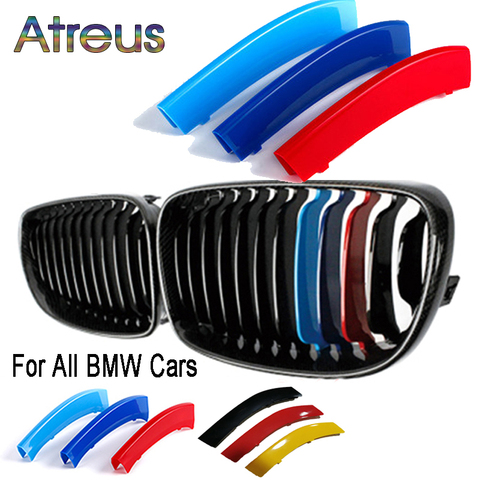 Front Grille Trim Strips For BMW X1 X2 X3 X4 X5 X6 X7 E84 F48 F39 E83 F25 G01 F26 G02 E53 E70 F15 E71 E72 F16 G05 G06 G07 M 2022 ► Photo 1/1