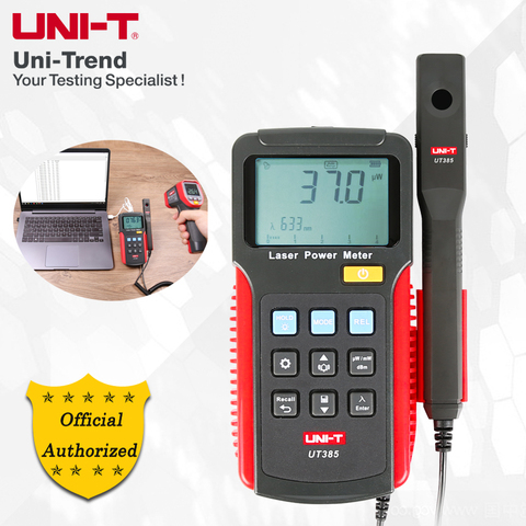 UNI-T UT385 Laser Power Meter; Semiconductor laser/laser pointer/CD player/MD recorder laser power equipment test power meter ► Photo 1/1