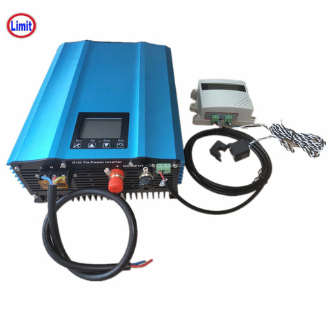 1000/1200W Solar On Grid Inverter Pure Sine DC24V 48V 72V to AC110V AC220V with Limiter Sensor Power Inverter Battery Discharge ► Photo 1/6
