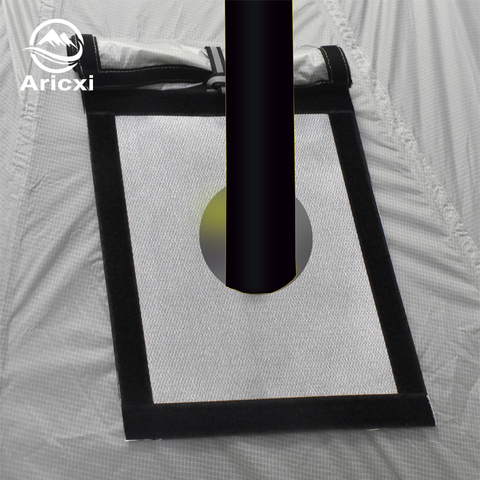 Aricxi Tent Stove Jack Fire Resistant Pipe Vent Accessory Keep Your Use Of Hot Flue Pipes Safe and Secure ► Photo 1/4