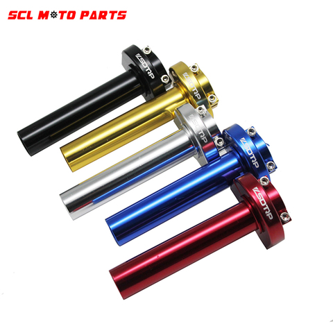 ALconstar-Motorcycle Grip Throttle Aluminum Handle Bar Grip Throttle Assist CNC Alloy Twist Gas Throttle Handle Dirt Bike ► Photo 1/6