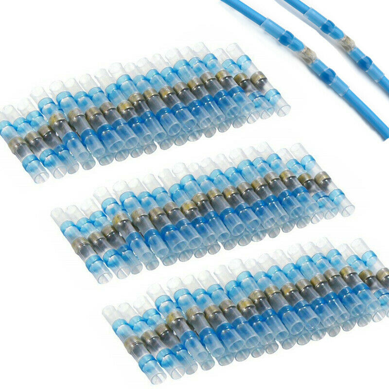 Heat Shrink Butt Wire Connectors Waterproof Tinned Copper Solder Seal TerminalSE 