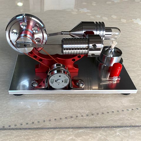 Stirling Engine Steam Engine Toy Hobby Springing Engine Kit Generator Model Science Experiment Gift Engine Car Mini Engine Model ► Photo 1/6