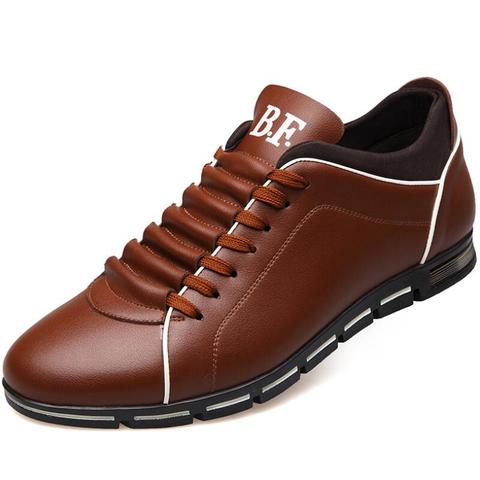 LISM New Men's Shoes Fashion British Style Casual Men's Large Size Four Seasons Slip Comfortable Breathable Balance ► Photo 1/1