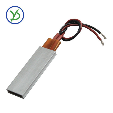 PTC heating element constant temperature80/150/230 AC/DC 220V 60*21mm Aluminum Shell Heater ► Photo 1/6