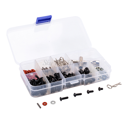 270 PCS Very practical Special Repair Tool and Screws Box Set include Hexagon Wrench for 1/10 1:10 HSP RC Car Parts ► Photo 1/1