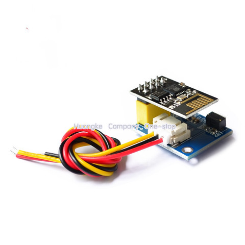 1PCS  Esp8266 esp-01 esp-01s ws2812 RGB LED module PCBA ► Photo 1/5