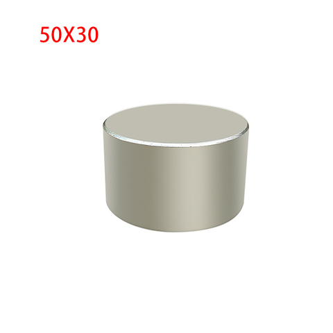 1PC N52 Neodymium Magnet 50*30MM Super Strong Powerful Round Block Rare Earth Magnets 40*20MM Magnetic Imanes ► Photo 1/6