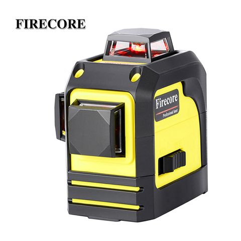 FIRECORE 12Lines 3D F93TR Laser Level Auto Self-Leveling 360 Horizontal And Vertical Cross Super Powerful Red Laser Beam Line ► Photo 1/6