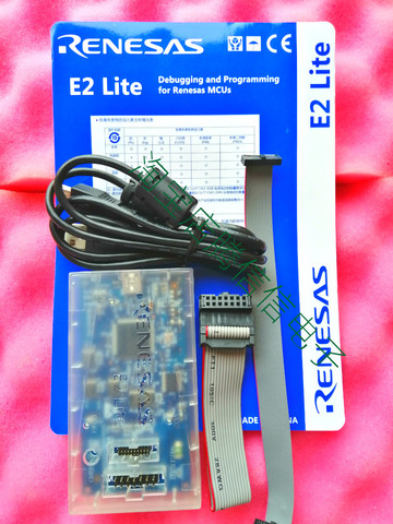 Spot RTE0T0002LKCE00000R Renesas E2 Lite Debugger emulator burner RX RL78 ► Photo 1/1
