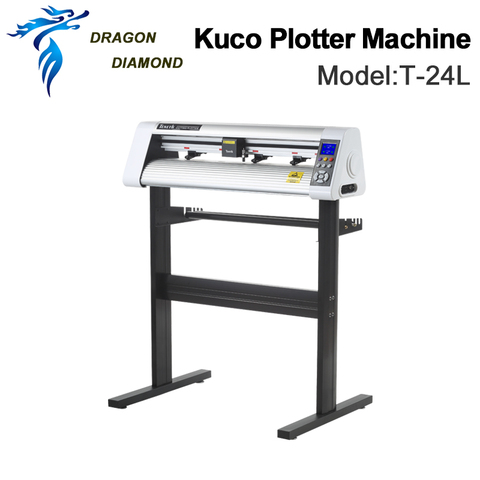 Original Vinyl  Cutting Cutter Plotters Machine Teneth KUCO 110V/220V T-24LVinyl Plotter 60cm Pattern Plotter ► Photo 1/1