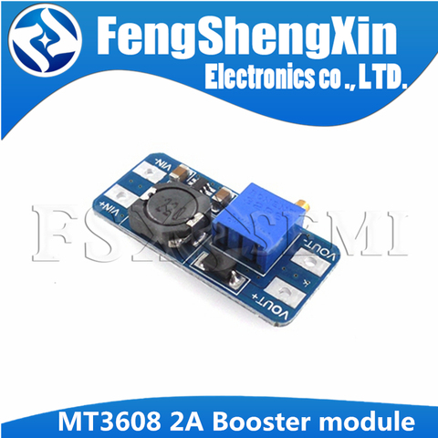 5pcs MT3608 Module DC-DC Step Up Converter Booster Power Supply Module Boost Step-up Board MAX output 28V 2A ► Photo 1/6
