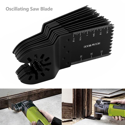10PCS Multi-Function Bi-metal Precision Saw Blade Oscillating Multitool For Renovator Power Cutting Tools With Export Quality ► Photo 1/6