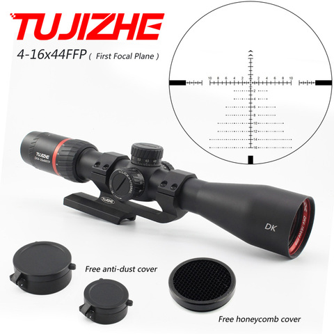 TUJIZHE4-16X44FFP Hunting Rifle Scope First Focal Plane Side Parallax Long Eye Relief Tactical Optical Sights ► Photo 1/6