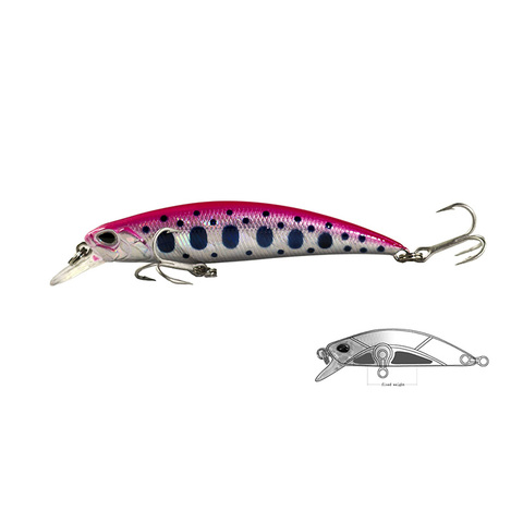 BassLegend - Fishing Heavy Sinking Minnow Pike Trout Bass Lure 50mm 4g/60mm 6.5g/70mm 9.5g Fixed Weight ► Photo 1/6