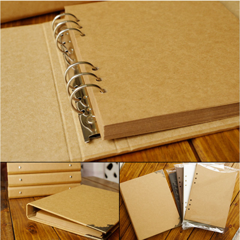 Hot 120 pcs/lot (5 sheets) DIY Vintage Corner kraft Paper Sticker Photo  Albums Decor - AliExpress