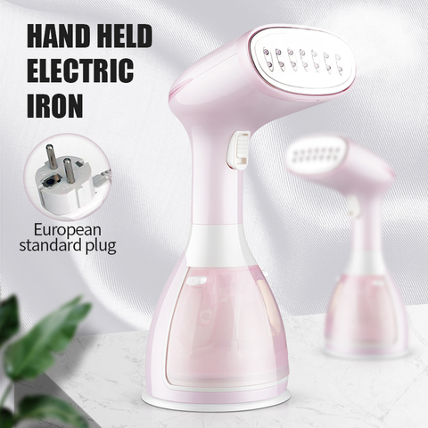 Steam in Seconds 1500W Powerful Portable Handheld  Garment Steamer for Clothes Vertical Electric Iron Ironing Travel  Home ► Photo 1/6