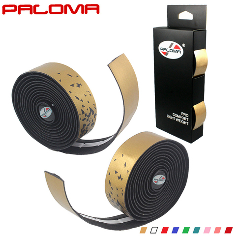 Professional Road Bike Handlebar Tape Cycling Handlebar Belt Strap Racing Bike Handle Bar Tape Anti-slip Damping Tape w/ 2 Plugs ► Photo 1/6