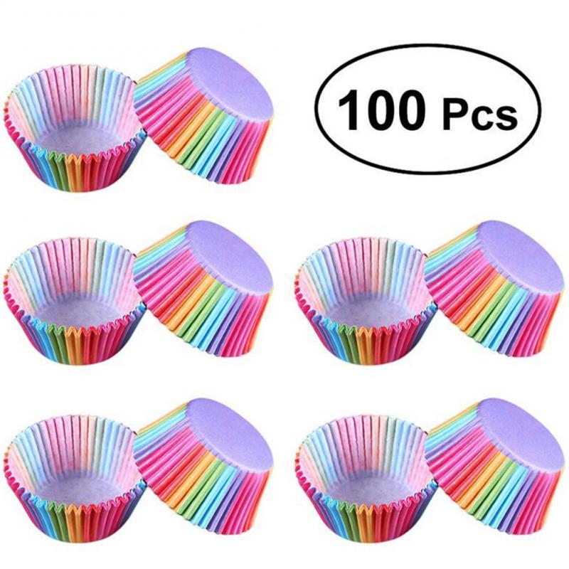 500Pcs/Lot White Cupcake Liners Paper Cup Cake Baking Cup Muffin Cases Cake  Mold