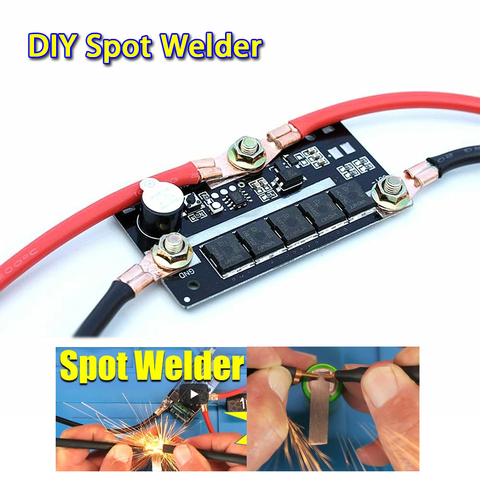 DIY PCB Circuit Board Welding Equipment Portable 12V Battery Storage Spot Welding Machine Spot Welders Pen For 18650/26650/32650 ► Photo 1/6