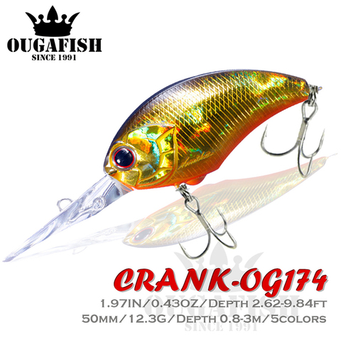 New Slow Floating Little Crank Mino Lure Weights 12g Fake Bait Long Tongue Plate Plastic Baits Top Sea Water Fishing Accessoires ► Photo 1/6