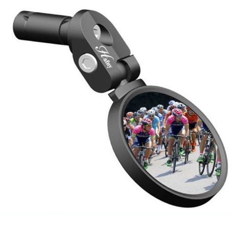 Road Bike Mirror Bicycle Racing Bike Mirror Handlebar Mirror Flexible Racing Safety Rearview Adjustable Mirrors Unbreakable ► Photo 1/6