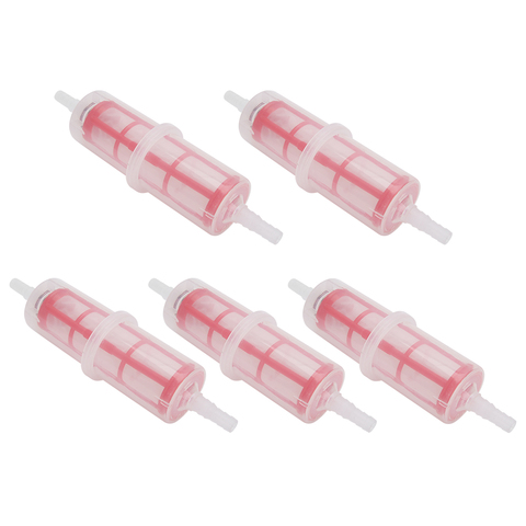 5pcs Diesel Fuel Filter Fit for HGV Forklift 8mm / 0.3in or 10mm / 0.4in Hose Fuel Filter Car Accessory ► Photo 1/6