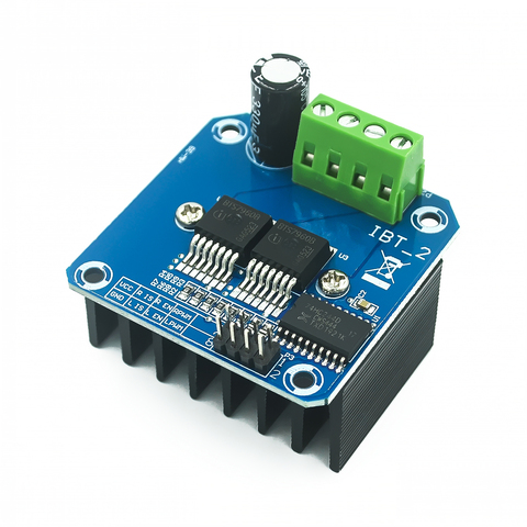 Double BTS7960 43A H-bridge High-power Motor Driver module/smart car/ ► Photo 1/4