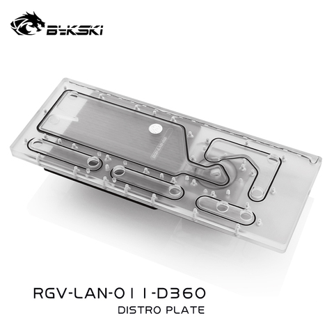 BYKSKI Acrylic Board Water Channel Solution use for LIAN LI O11 Dynamic Case for CPU and GPU Block / 3PIN RGB / Combo DDC Pump ► Photo 1/6