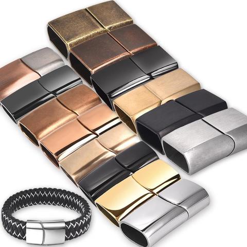 Magnetic Clasps Leather Bracelets  Magnet Clasp Leather Bracelet