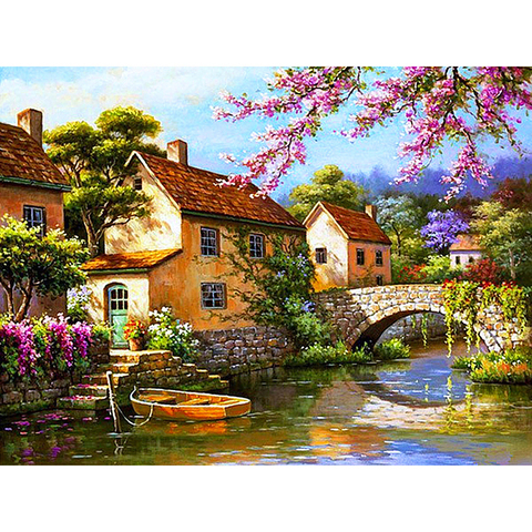 Full Drill Square Diamond Painting 5D Landscape Sale Diamond Art Embroidery Home Decoration Gift ► Photo 1/6