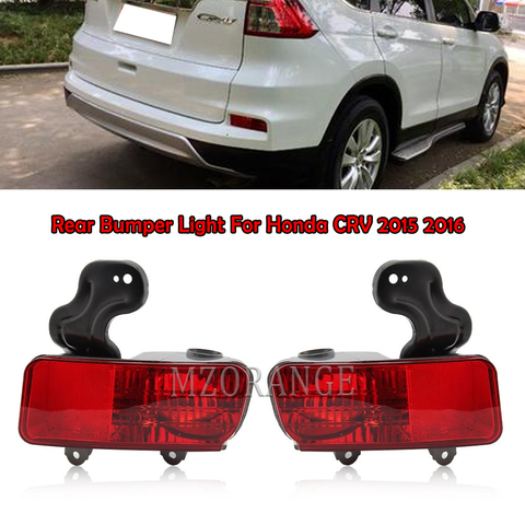 MZORANGE Rear Bumper Light For Honda CRV 2015 2016 Rear Tail Bumper Reflector Lights Fog Lights Fog lamp Raillights Car Styling ► Photo 1/6