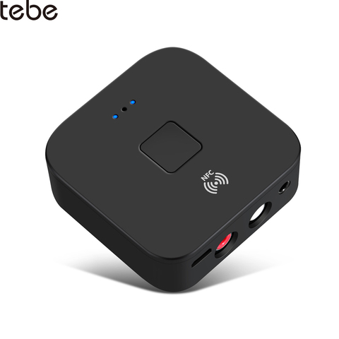 NFC Bluetooth 5.0 RCA Receiver Jack 3.5mm AUX Jack HiFi CD Lossless Sound Quality Wireless Music Adapter For TV Car RCA Speaker ► Photo 1/6