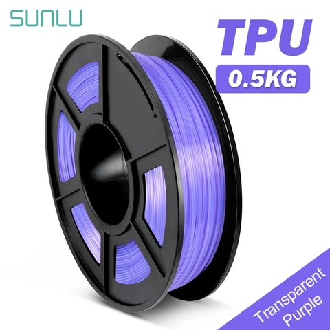 Best Seller TPU Flexible Filament For 3D Printer Black White Sublimation Blanks Non-toxic TPU Flexible For Print Children Toys ► Photo 1/6