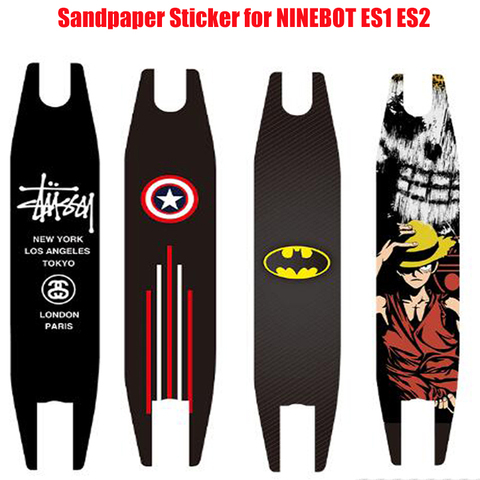 Anti-slip Pedal Footboard Tape Sandpaper Sticker for ninebot es2 es1 Electric scooter Skateboard Protective Skate Stickers ► Photo 1/6