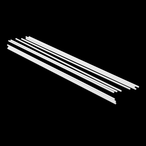 10pcs ABS Plastic White Round Tube Rod Stick for Architecture Model Making ► Photo 1/3