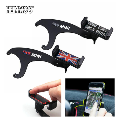 For MINI Countryman F60 F55 Clubman F54 Phone Holder Car Styling For MINI Cooper Accessories Mobile Phone Bracket For MINI F56 ► Photo 1/6