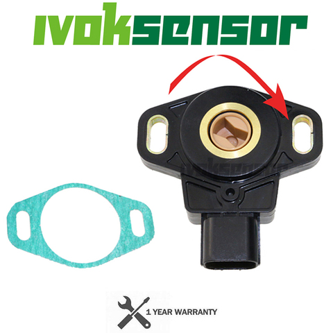 TPS THROTTLE PEDAL POSITION SENSOR FOR HONDA CIVIC VII CRV CR-V INTEGRA DC5 K20A ACURA RSX JT6H 16402-RAA-A01 16402-RAC-A01 ► Photo 1/5