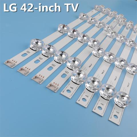 LED Backlight strip 8 Lamp For LG 42 inch TV INNOTEK DRT 3.0 42