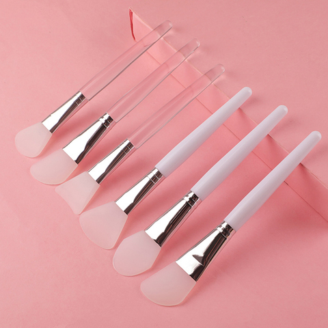 1/5pcs Professional Silicone Mask Brush DIY Home Salon Silicone Facial Mud Mixing Brush For Skin Care Reusable Cosmetic Tool ► Photo 1/6