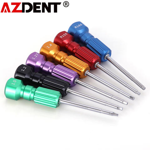 Azdent Dental Laboratory Mechanic Implant Screwdriver Micro Screw Driver for Implants Dental Orthodontic Matching Tool ► Photo 1/6