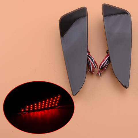 beler 1Pair LED Rear Bumper Brake Reflector Fog Light Lamp Fit For Toyota C-HR CHR 2016 2017 2022 Accessories ► Photo 1/6