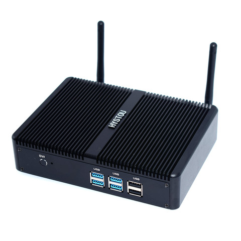 Core i5 7200U 7267U DDR4 i7 4500U Mini PC Windows 10 HDMI VGA dual display port mini HTPC mini computer Linux i3 7167U TV box pc ► Photo 1/6