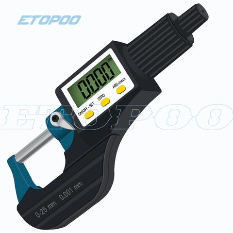 0-25mm  Micron Digital outside Micrometer Electronic micrometer gauge 0.001 mm digital tools caliper ► Photo 1/1