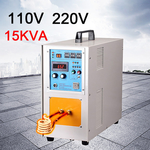 15KW High Frequency Induction Heater Furnace Quenching Melting Furnace Iron Welder Heat Treatment Forging High Frequency Furnace ► Photo 1/6
